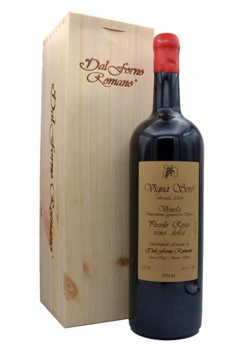 Passito Rosso Vino Dolce Vigna Seré Magnum Cofanetto Legno (Astucciato) - Dal Forno Romano