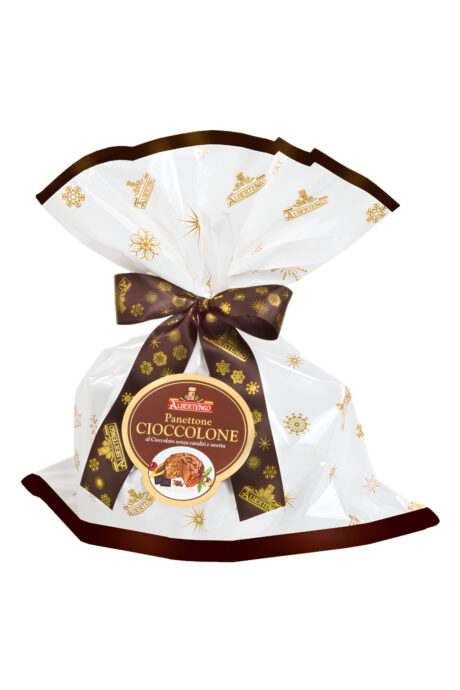 Panettone Cioccolone con Glassa senza uvetta e scorze di agrumi - Albertengo 1Kg