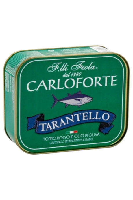 Tarantello di Tonno Rosso In Olio di Oliva Carloforte - 'Carloforte' F.lli Feola 350g