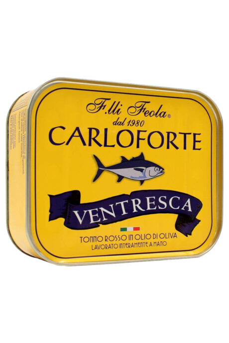 Ventresca di Tonno Rosso In Olio di Oliva Carloforte - 'Carloforte' F.lli Feola 350 g