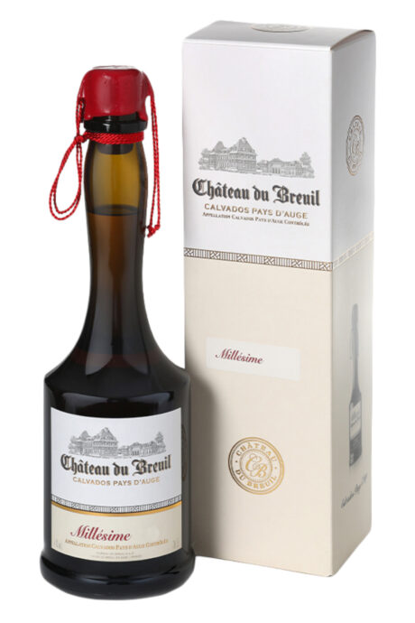 Calvados Pays D'Auge Millesimé Astucciato - Château du Breuil 70cl