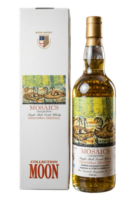 Whisky Scotch Single Malt Mosaics Collection Glenrothes Distillery 2009 15 Years Old Astucciato - 'Glenrothes Distillery' Moon Import