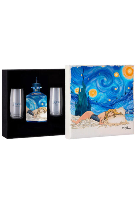 Luxury Box Gin JR80 Limited Edition 80° Compleanno Milo Manara - J.Rose