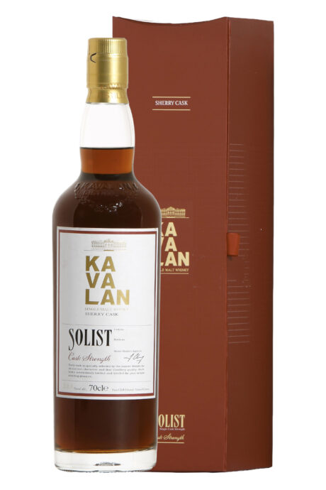 Whisky Single Malt Solist Sherry Cask Cofanetto (Astucciato) - Kavalan