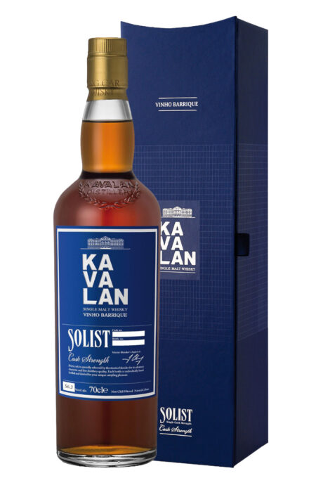 Whisky Single Malt Solist Vinho Barrique Cofanetto (Astucciato) - Kavalan