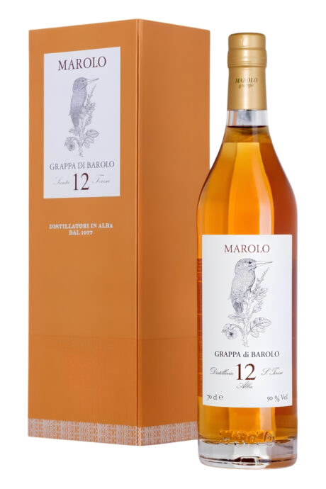 Grappa di Barolo 12 Anni Cofanetto (Astucciato) - Marolo 70cl