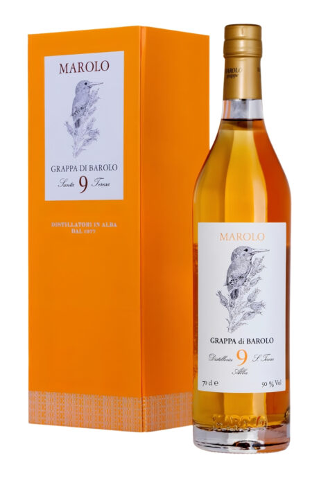 Grappa di Barolo 9 Anni Cofanetto (Astucciato) - Marolo 70cl