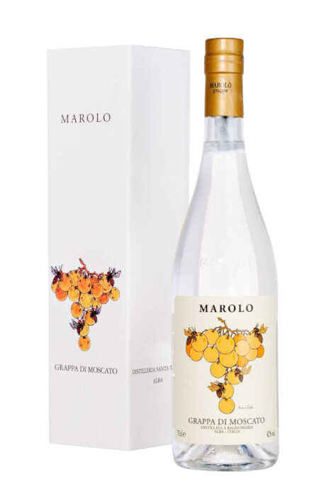 Grappa di Moscato Bianca Astucciata - Marolo 70cl