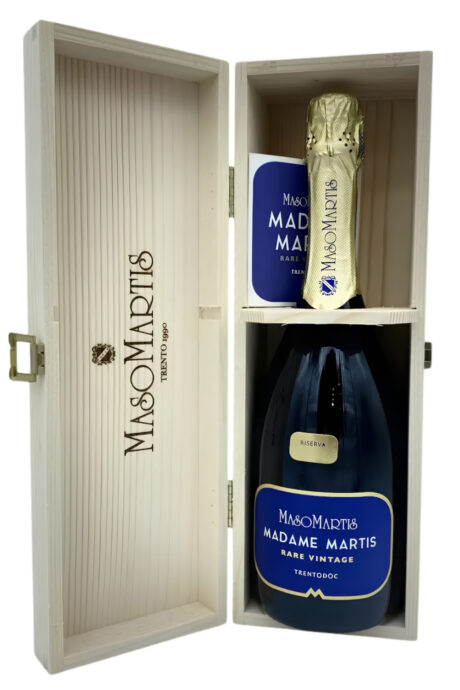 Trento Doc Riserva Madame Martis Rare Vintage Brut Millesimato Cofanetto Legno (Astucciato) - Maso Martis
