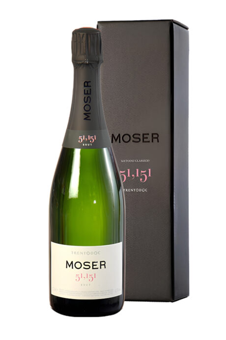 Trento Doc 51,151 Brut Astucciato - Moser