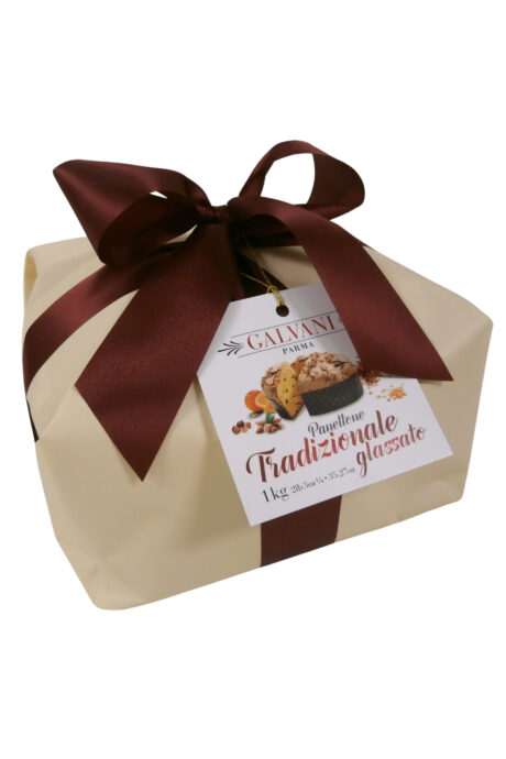 Panettone Tradizionale Glassato Galvani - Albertengo 1Kg
