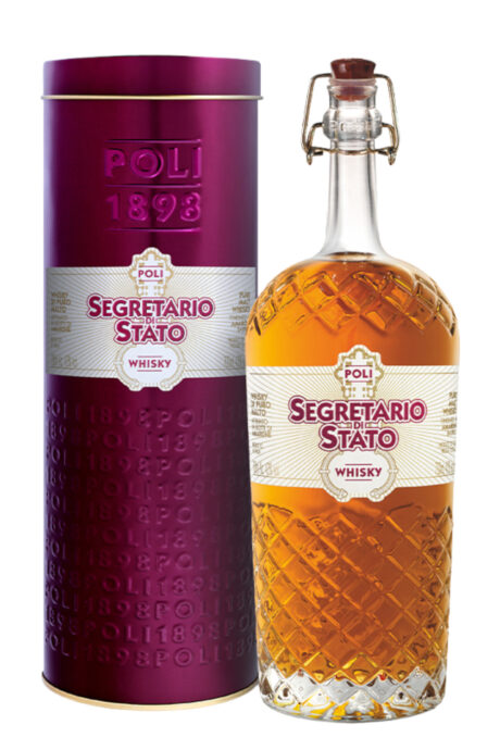 Whisky Pure Malt Segretario di Stato Astucciato - Poli Distillerie 70cl