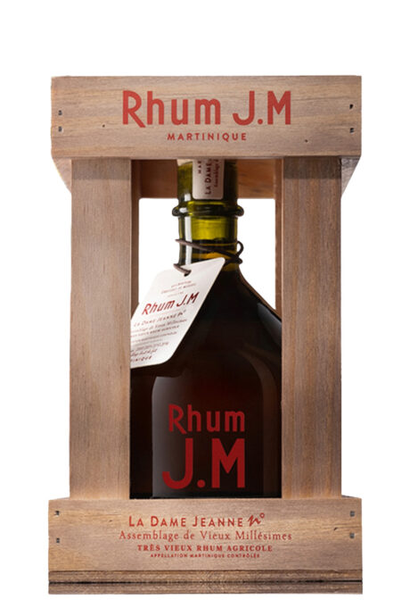 Rhum Très Vieux Agricole La Dame Jeanne n°3 Cofanetto Legno (Astucciato) - Distillerie J.M